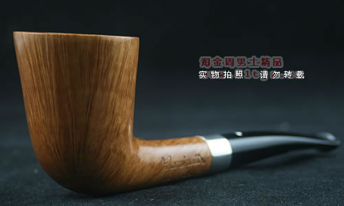 意大利caminetto石楠木烟斗|6件套装手工斗银圈a6c510v-1