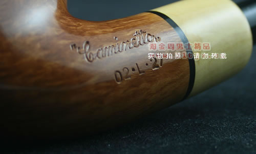 意大利caminetto石楠木烟斗|6件套装手工斗银圈a6c510va-8