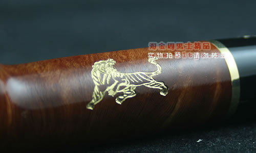 意大利沙芬石楠木烟斗|6件套装虎年纪念斗光面111-7