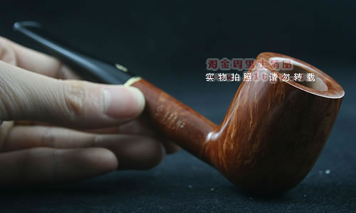 意大利沙芬石楠木烟斗|6件套装虎年纪念斗光面111-8