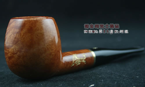 意大利沙芬石楠木烟斗|6件套装虎年纪念斗光面207-1