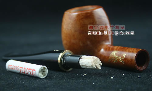 意大利沙芬石楠木烟斗|6件套装虎年纪念斗光面207-5