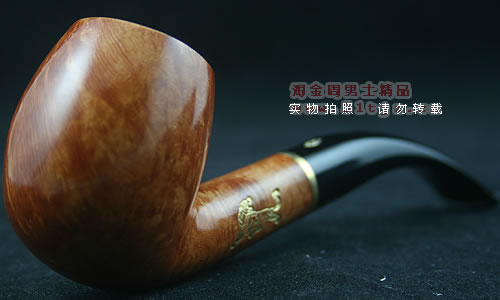 意大利沙芬石楠木烟斗|6件套装虎年纪念斗光面602-1