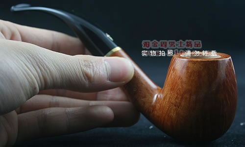 意大利沙芬石楠木烟斗|6件套装虎年纪念斗光面602-8