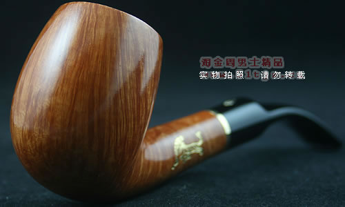 意大利沙芬石楠木烟斗|6件套装虎年纪念斗光面607-1