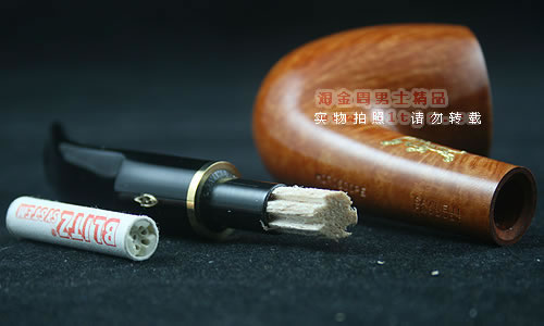 意大利沙芬石楠木烟斗|6件套装虎年纪念斗光面607-6