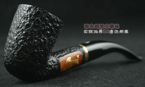 意大利沙芬石楠木烟斗|6件套装虎年纪念斗刻花611-1