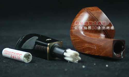 意大利沙芬石楠木烟斗|6件套装虎年纪念斗光面623-6