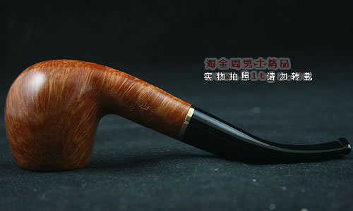 意大利沙芬石楠木烟斗|6件套装虎年纪念斗光面626-4