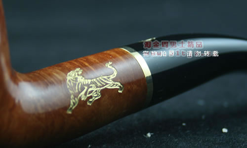 意大利沙芬石楠木烟斗|6件套装虎年纪念斗光面626-7