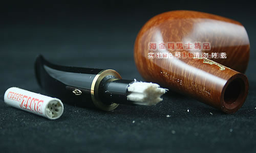 意大利沙芬石楠木烟斗|6件套装虎年纪念斗光面628-5