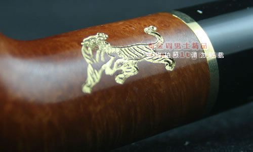 意大利沙芬石楠木烟斗|6件套装虎年纪念斗光面628-6