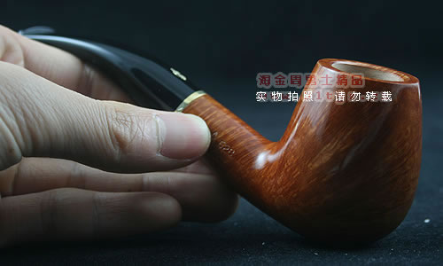 意大利沙芬石楠木烟斗|6件套装虎年纪念斗光面628-7