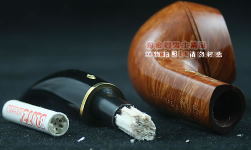意大利沙芬石楠木烟斗|6件套装虎年纪念斗光面673-6