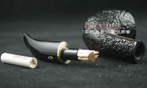 意大利沙芬石楠木烟斗|6件套装虎年纪念斗刻花677-7