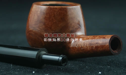意大利沙芬石楠木烟斗|5件套装丘吉瓦登长嘴光面313-6