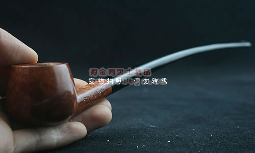 意大利沙芬石楠木烟斗|5件套装丘吉瓦登长嘴光面313-7