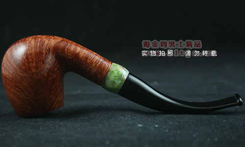 意大利沙芬石楠木烟斗|6件套装玉圈光面602-4