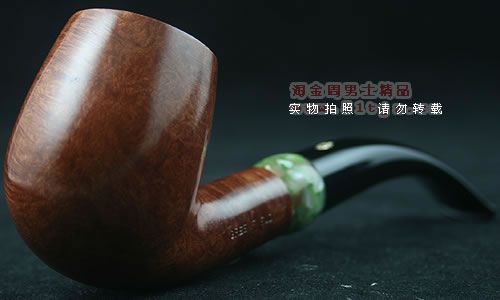 意大利沙芬石楠木烟斗|6件套装玉圈光面606-1