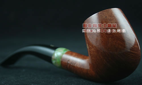 意大利沙芬石楠木烟斗|6件套装玉圈光面606-2