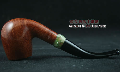 意大利沙芬石楠木烟斗|6件套装玉圈光面606-4