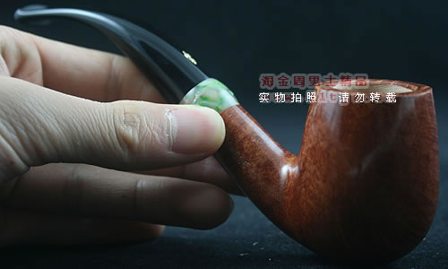 意大利沙芬石楠木烟斗|6件套装玉圈光面606-8