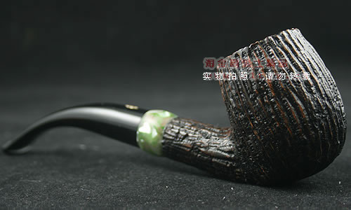 意大利沙芬石楠木烟斗|6件套装玉圈刻花606-2