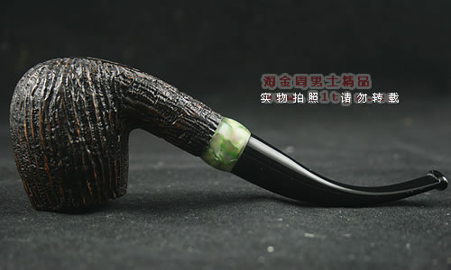 意大利沙芬石楠木烟斗|6件套装玉圈刻花606-4