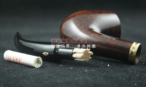 意大利沙芬SAVINELLI石楠木烟斗|6件套装金圈光面606KS-6