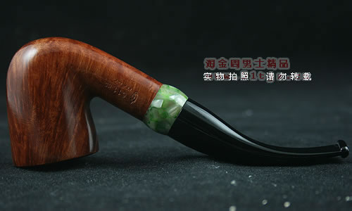 意大利沙芬石楠木烟斗|6件套装玉圈光面611-4