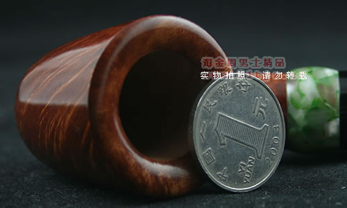 意大利沙芬石楠木烟斗|6件套装玉圈光面611-5