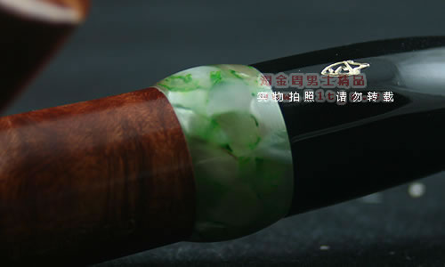 意大利沙芬石楠木烟斗|6件套装玉圈光面611-7