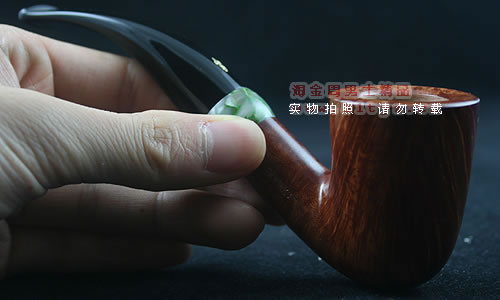意大利沙芬石楠木烟斗|6件套装玉圈光面611-8