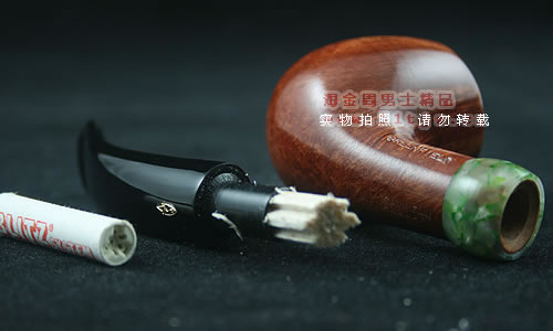 意大利沙芬石楠木烟斗|6件套装玉圈光面626-6