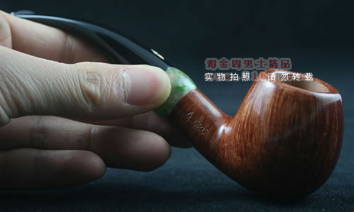 意大利沙芬石楠木烟斗|6件套装玉圈光面626-8