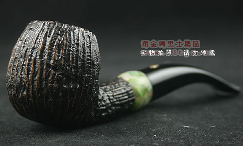 意大利沙芬石楠木烟斗|6件套装玉圈刻花626-1