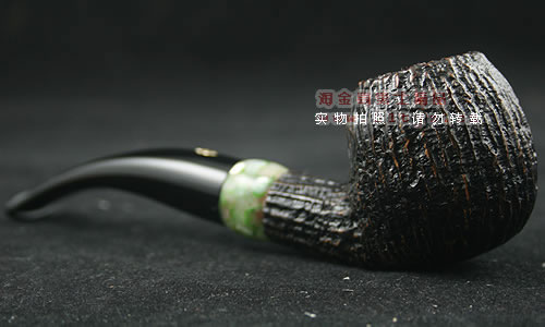 意大利沙芬石楠木烟斗|6件套装玉圈刻花626-2