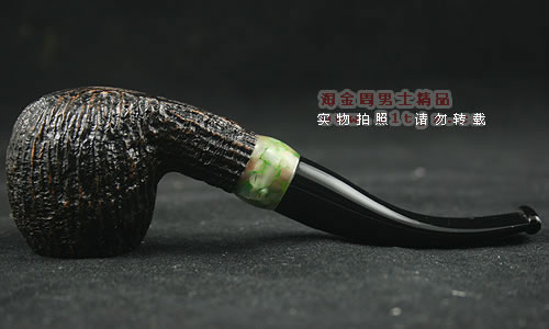 意大利沙芬石楠木烟斗|6件套装玉圈刻花626-4