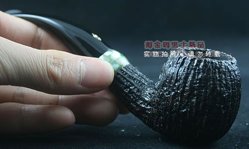 意大利沙芬石楠木烟斗|6件套装玉圈刻花626-8