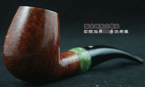 意大利沙芬石楠木烟斗|6件套装玉圈光面628-1