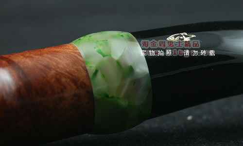 意大利沙芬石楠木烟斗|6件套装玉圈光面628-7