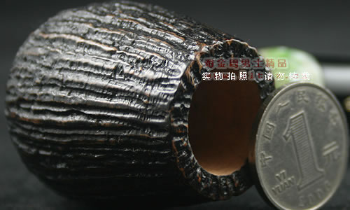 意大利沙芬石楠木烟斗|6件套装玉圈刻花628-5