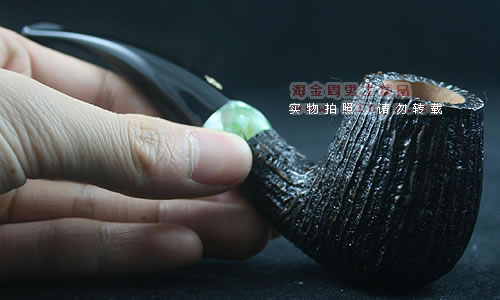 意大利沙芬石楠木烟斗|6件套装玉圈刻花628-8