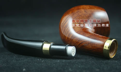 德国丹尼克石楠木烟斗|6件套装双金圈光面472-6