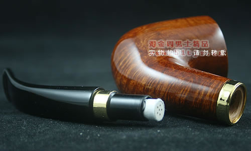 德国丹尼克石楠木烟斗|6件套装双金圈光面474-6