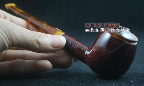 意大利沙芬SAVINELLI石楠木烟斗|6件套玉盖光面207-8