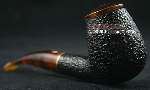 意大利沙芬SAVINELLI石楠木烟斗|6件套玉盖粗面628-2