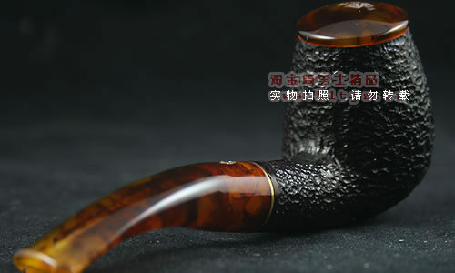 意大利沙芬SAVINELLI石楠木烟斗|6件套玉盖粗面628-3