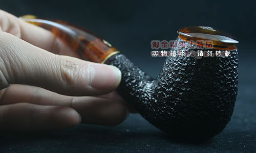 意大利沙芬SAVINELLI石楠木烟斗|6件套玉盖粗面628-8