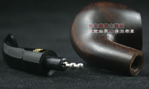 盾牌黑紫檀烟斗 ☆ 特惠5件套装1331N-5